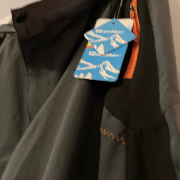 New Dress Jogger Styling Pants Plus Size Unisex Orange Gray & Black 36”W 33”L - Picture 3 of 11